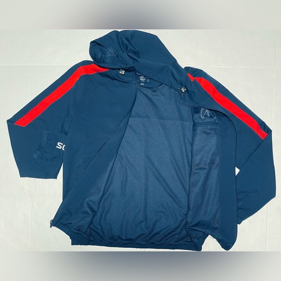 G-III SPORTS JACKET BY CARL BANKS FULL ZIP WASHINGTON WIZARDS NBA BLUE COLOR L - Picture 14 of 14